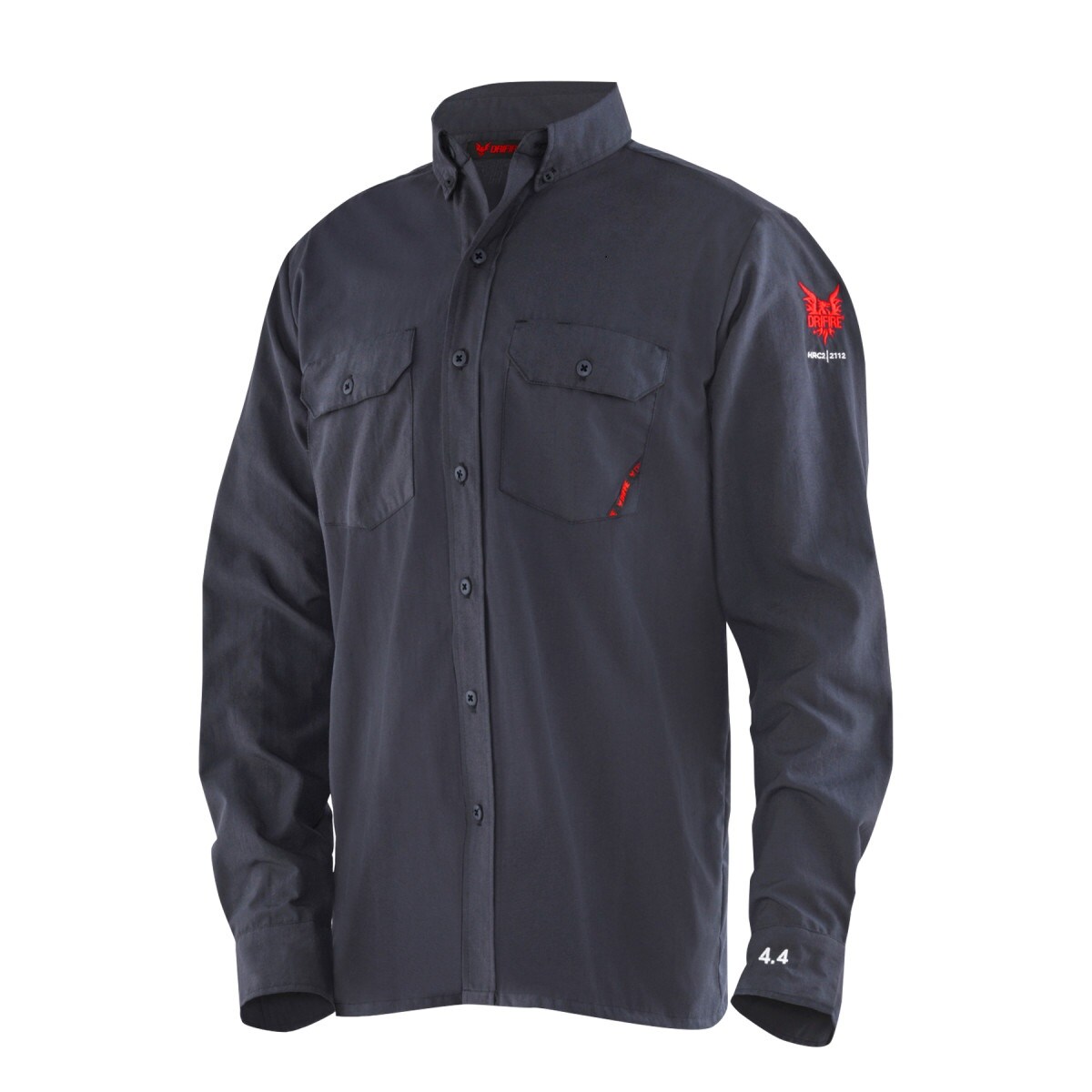 DRIFIRE 4.4 Lightweight Button Down Shirt in navy